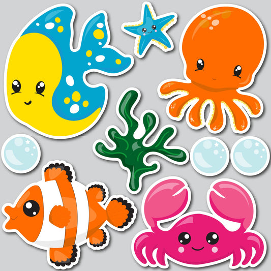 UNDER THE SEA | Yard Card Set