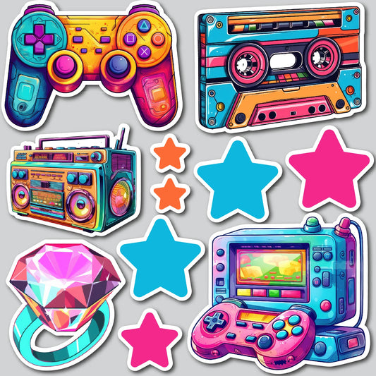 RETRO GAMING | Yard Card Set