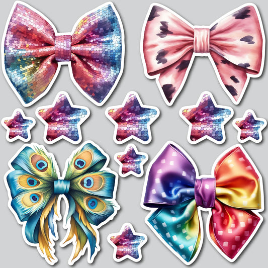 FANCY BOWS | Yard Card Set