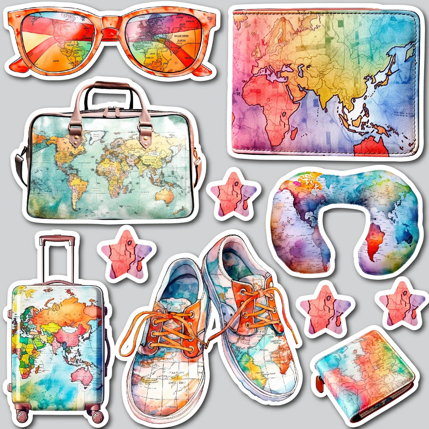 WORLD TRAVELER | Yard Card Set