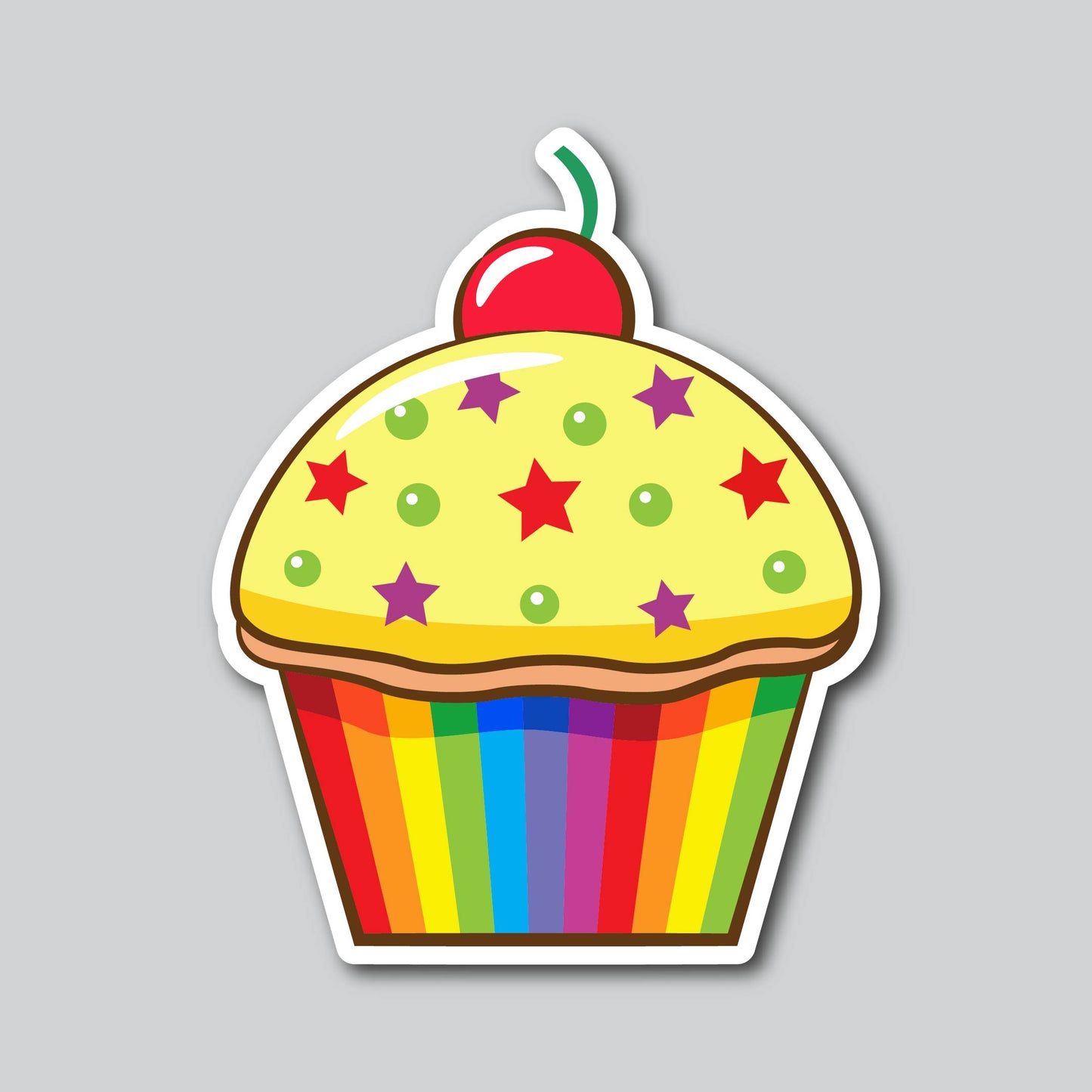 RAINBOW CUPCAKE