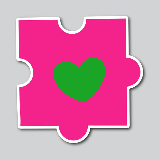 PINK AUTISM PUZZLE PIECE