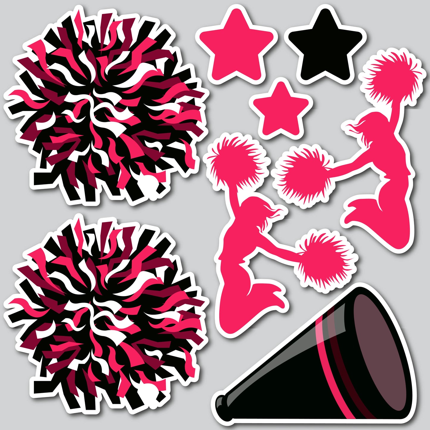 CHEERLEADER HALF SHEET - PINK