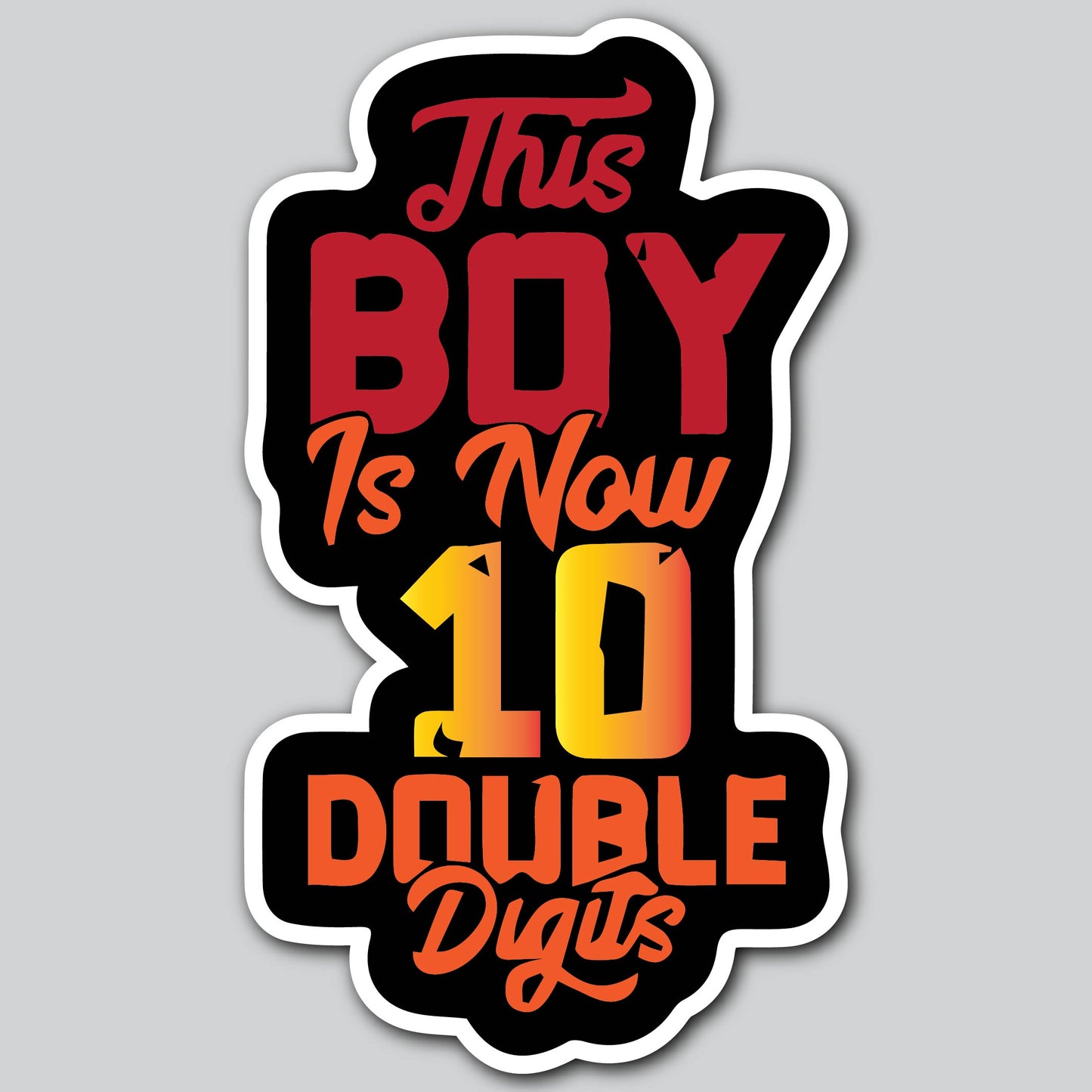 DOUBLE DIGITS - BOY