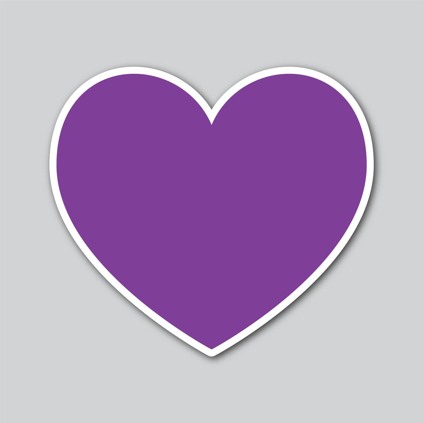 SINGLE HEART - PURPLE