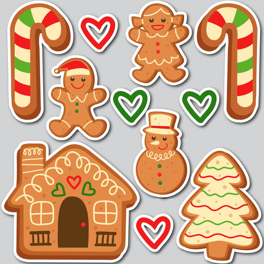 SW GINGER BREAD SET | Yard Card Set