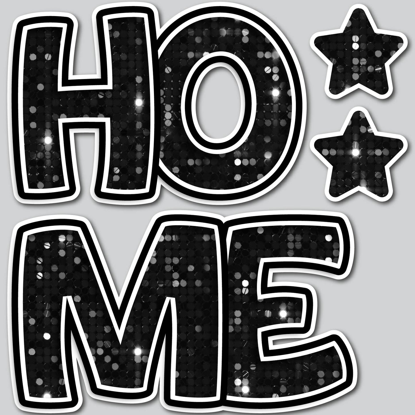 HOME EZ SET - BLACK SEQUIN