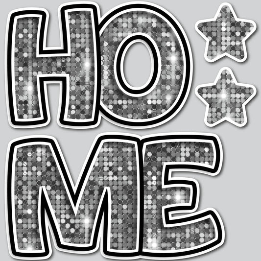 HOME EZ SET - SILVER SEQUIN