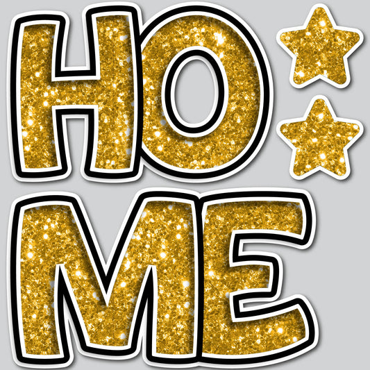 HOME EZ SET - GOLD CHUNKY GLITTER