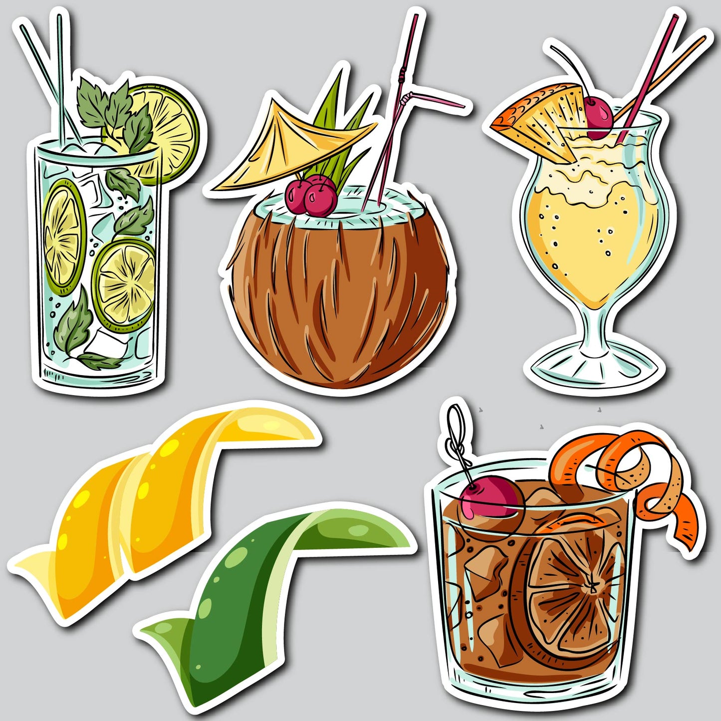 SW ISLAND DRINKS | Yard Card Set