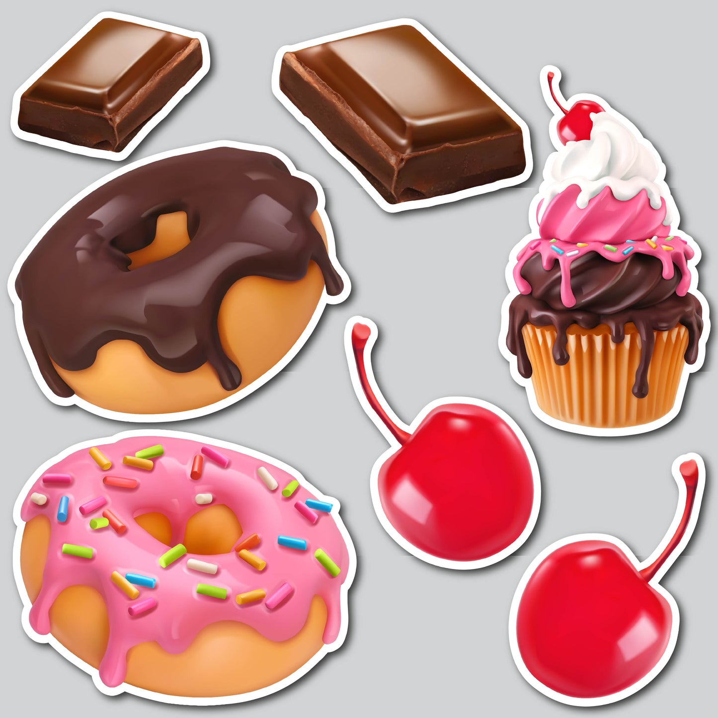 REALISTIC SWEET TREATS | Yard Card Set