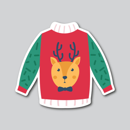 SW UGLY CHRISTMAS SWEATER - REINDEER