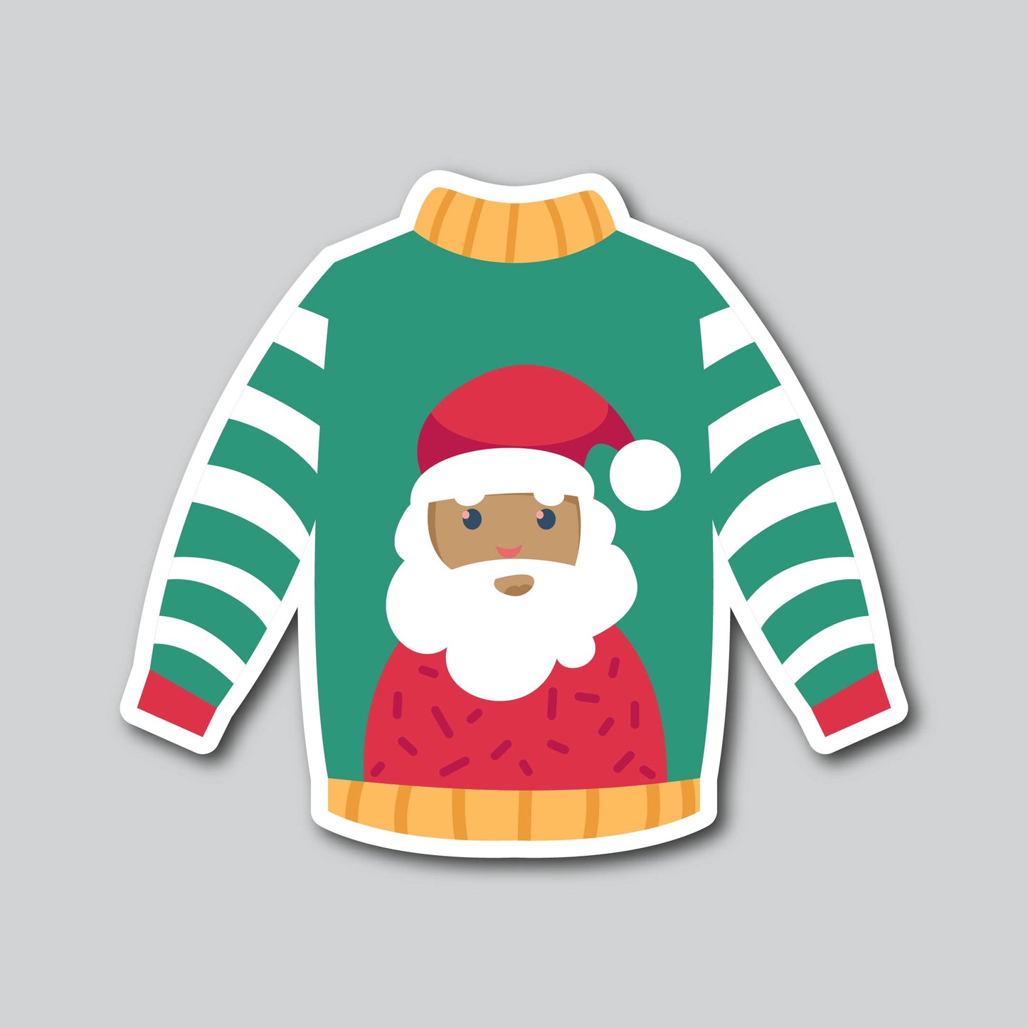 SW UGLY CHRISTMAS SWEATER - SANTA 2