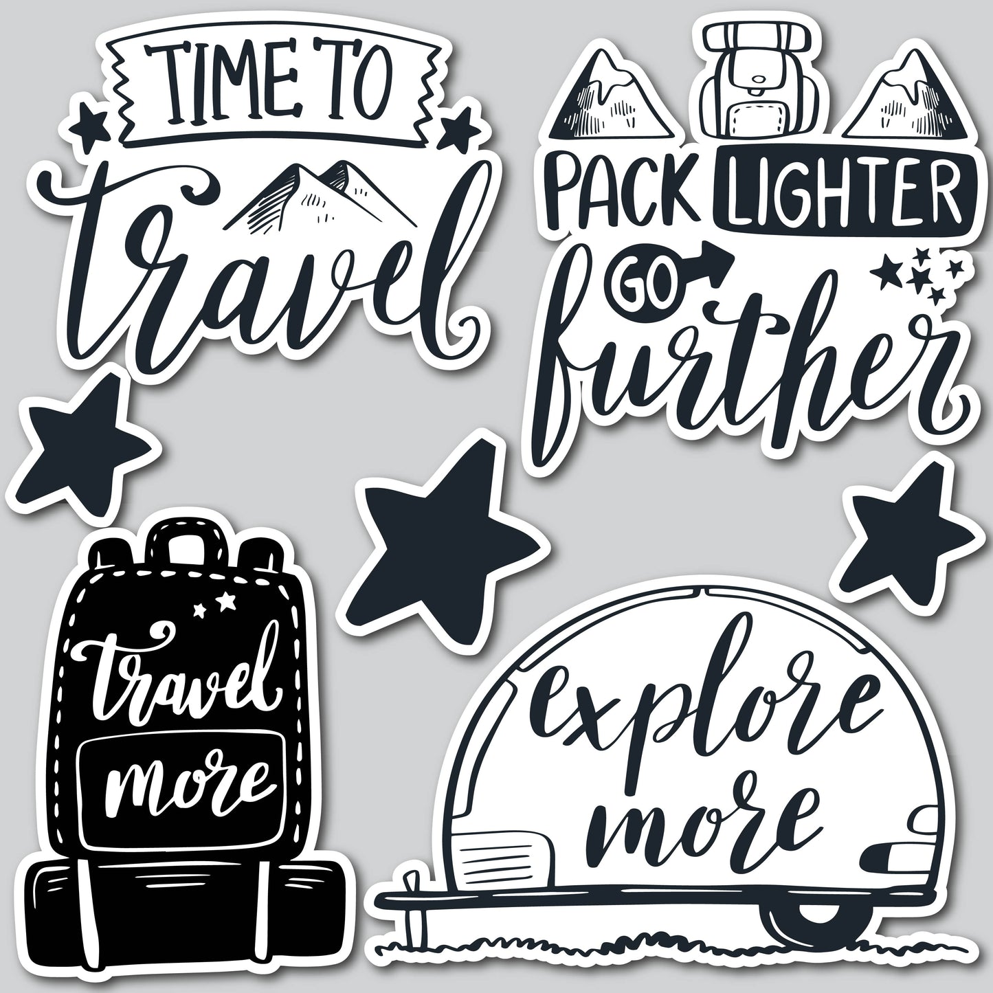 TRAVEL QUTOES | Yard Card Set