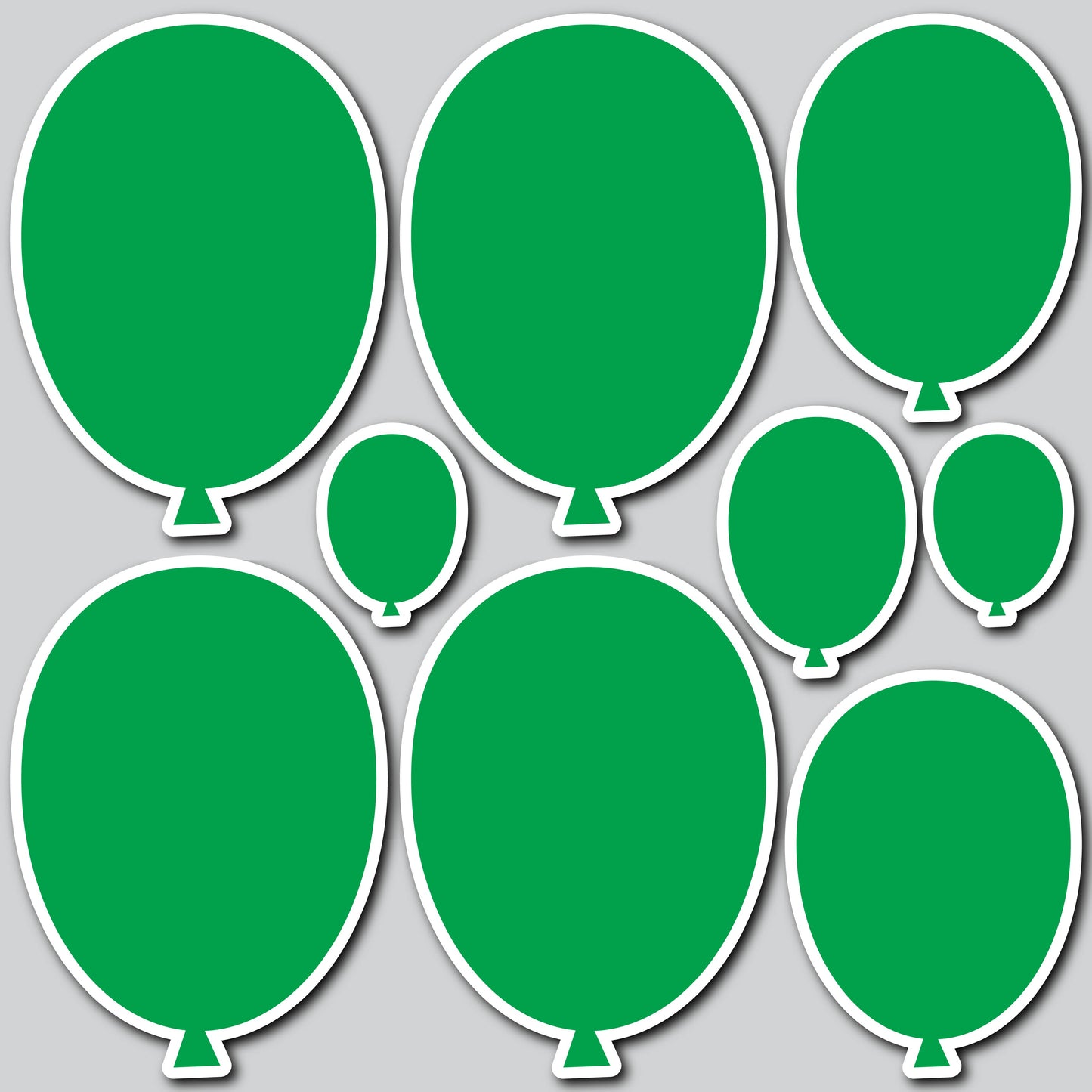 CLASSIC BALLOONS - SOLID GREEN