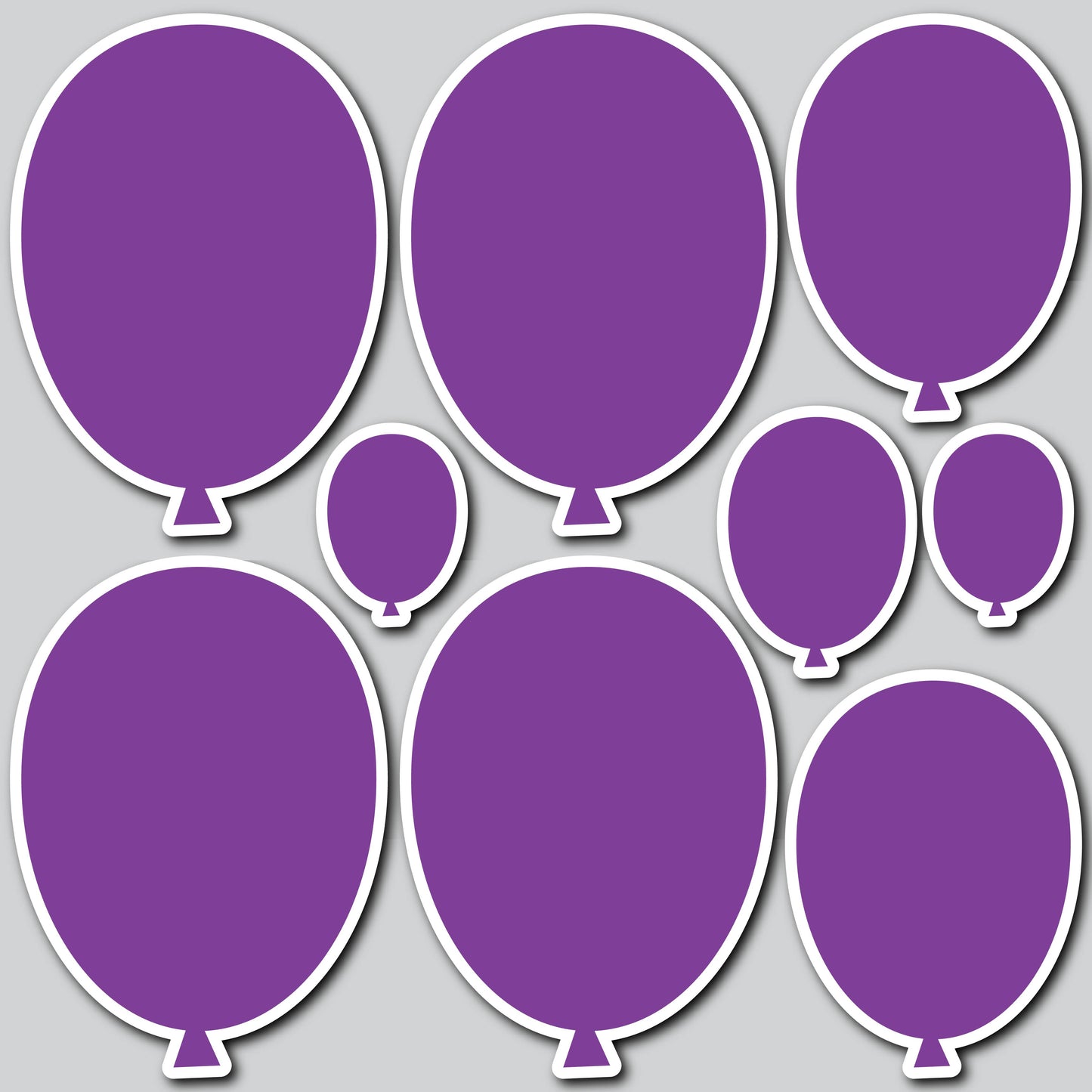 CLASSIC BALLOONS - SOLID PURPLE