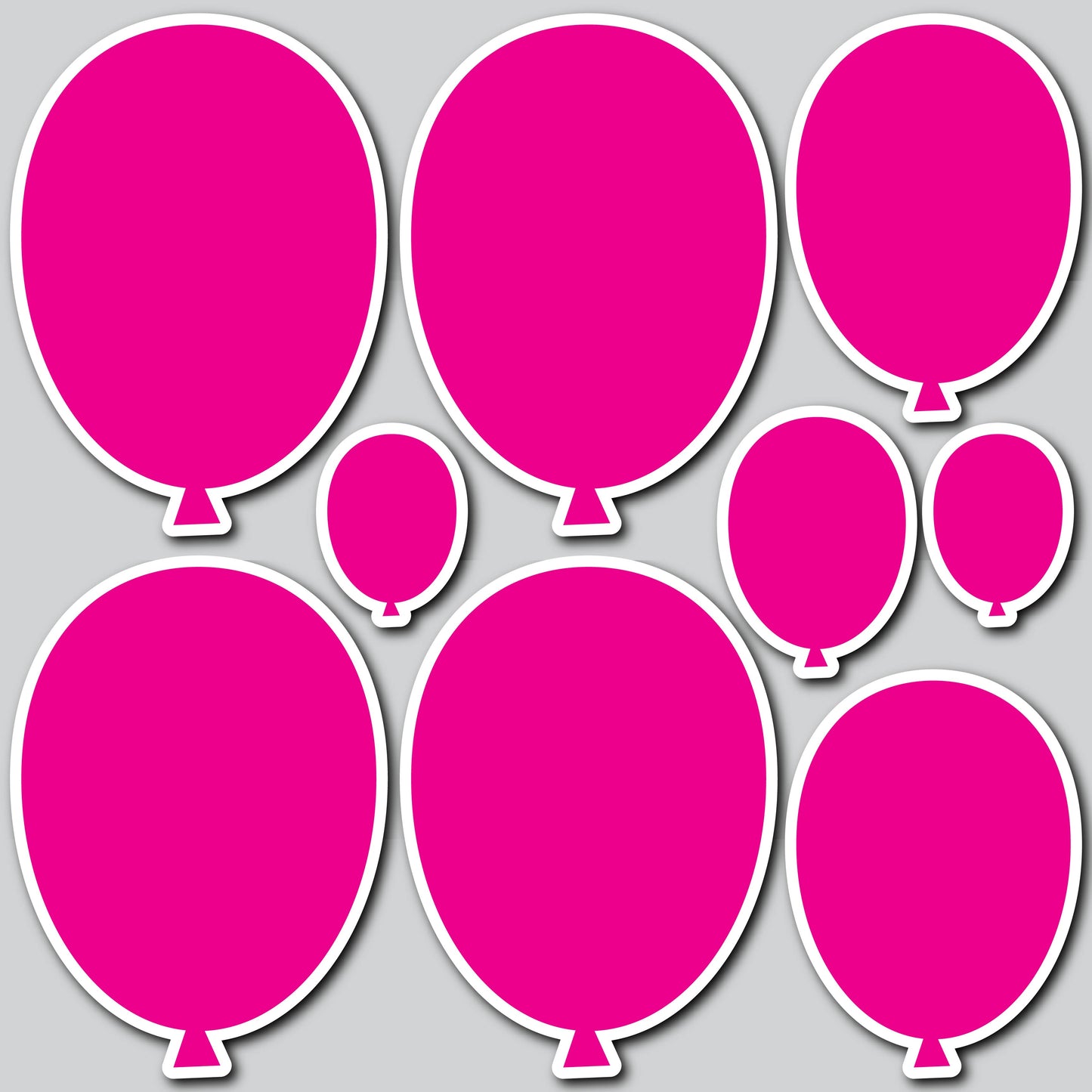 CLASSIC BALLOONS - SOLID PINK