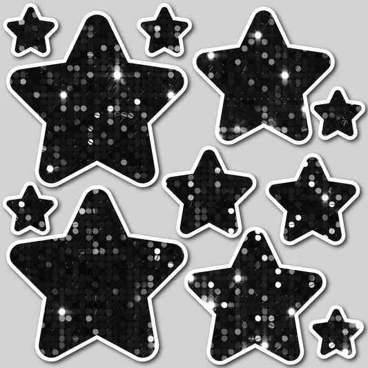 STARS - SEQUIN BLACK