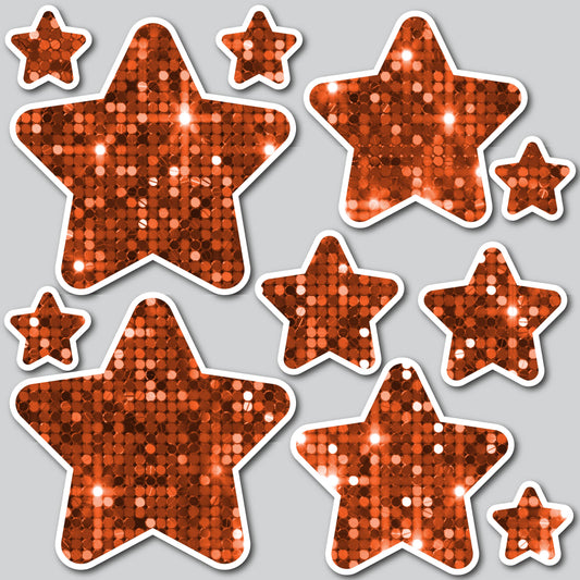 STARS - SEQUIN ORANGE