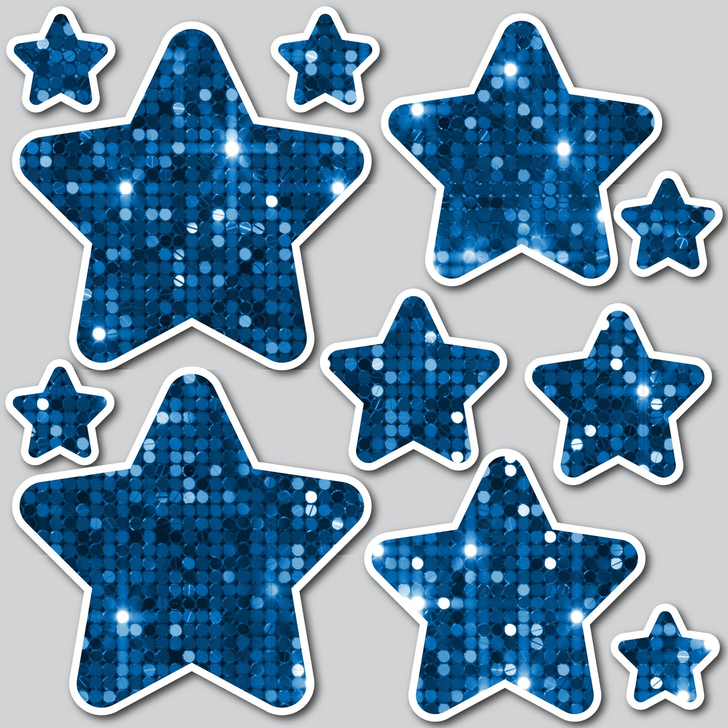 STARS - SEQUIN BLUE