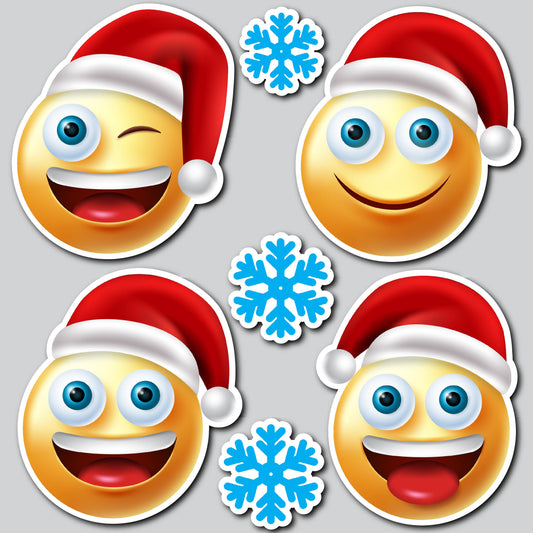 CHRISTMAS EMOJIS | Yard Card Set