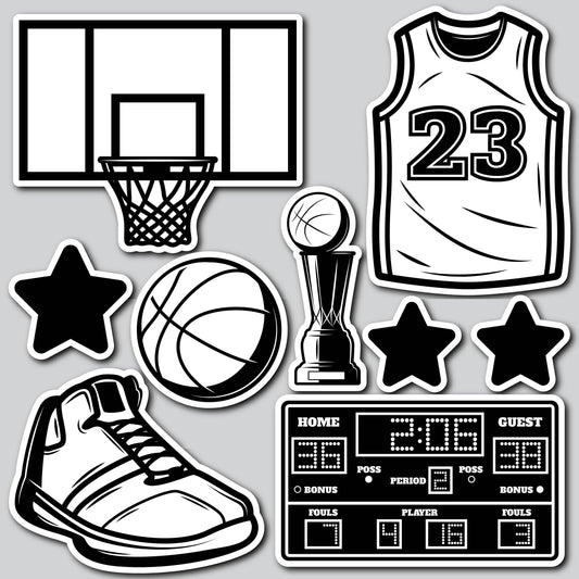 BASKETBALL - BLACK/WHITE