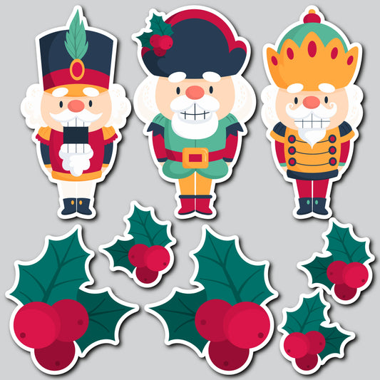 CARTOON NUTCRACKER | Yard Card Set