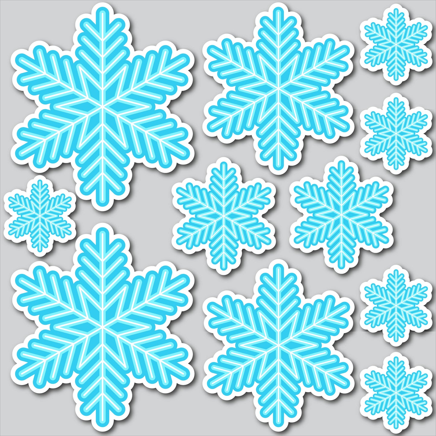 SNOWFLAKES | Yard Card Set