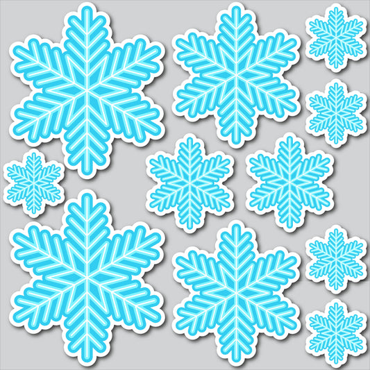 SNOWFLAKES | Yard Card Set