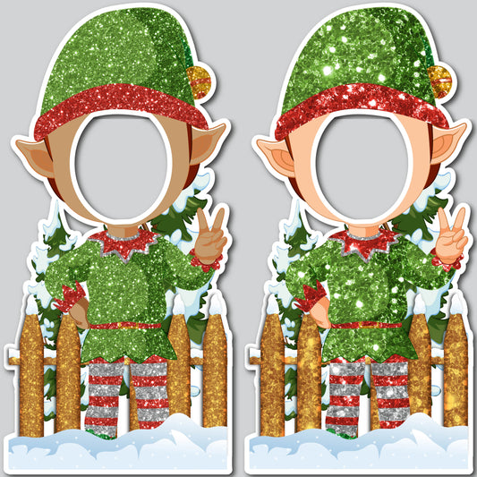 ELF SELFIE FRAMES - LIGHT/DARK SKIN TONE SPARKLE