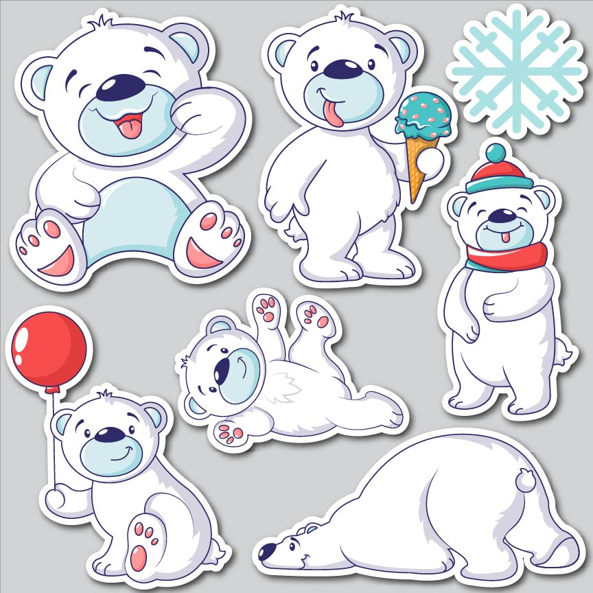 CUTE POLAR BEARS