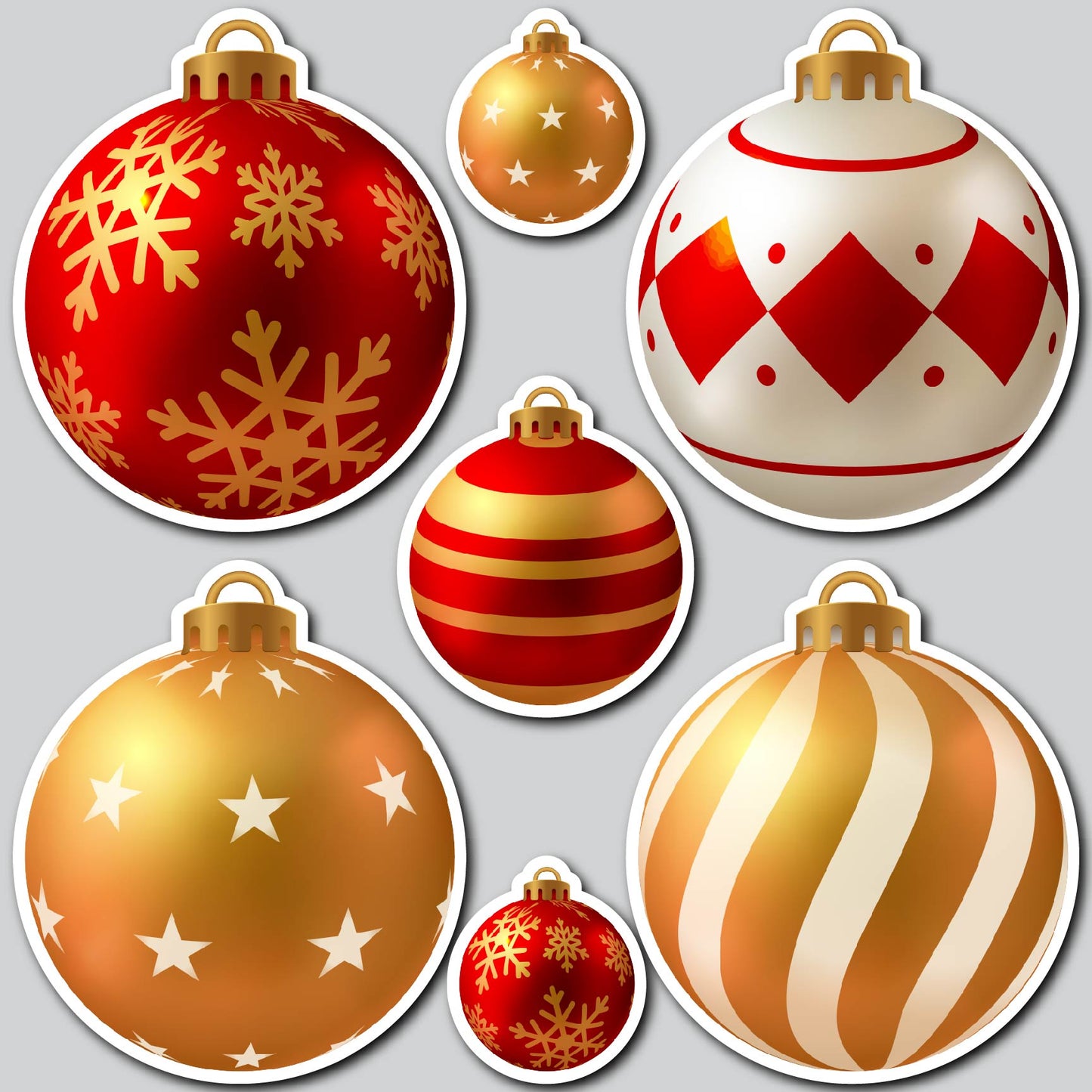 CHRISTMAS ORNAMENTS | Yard Card Set