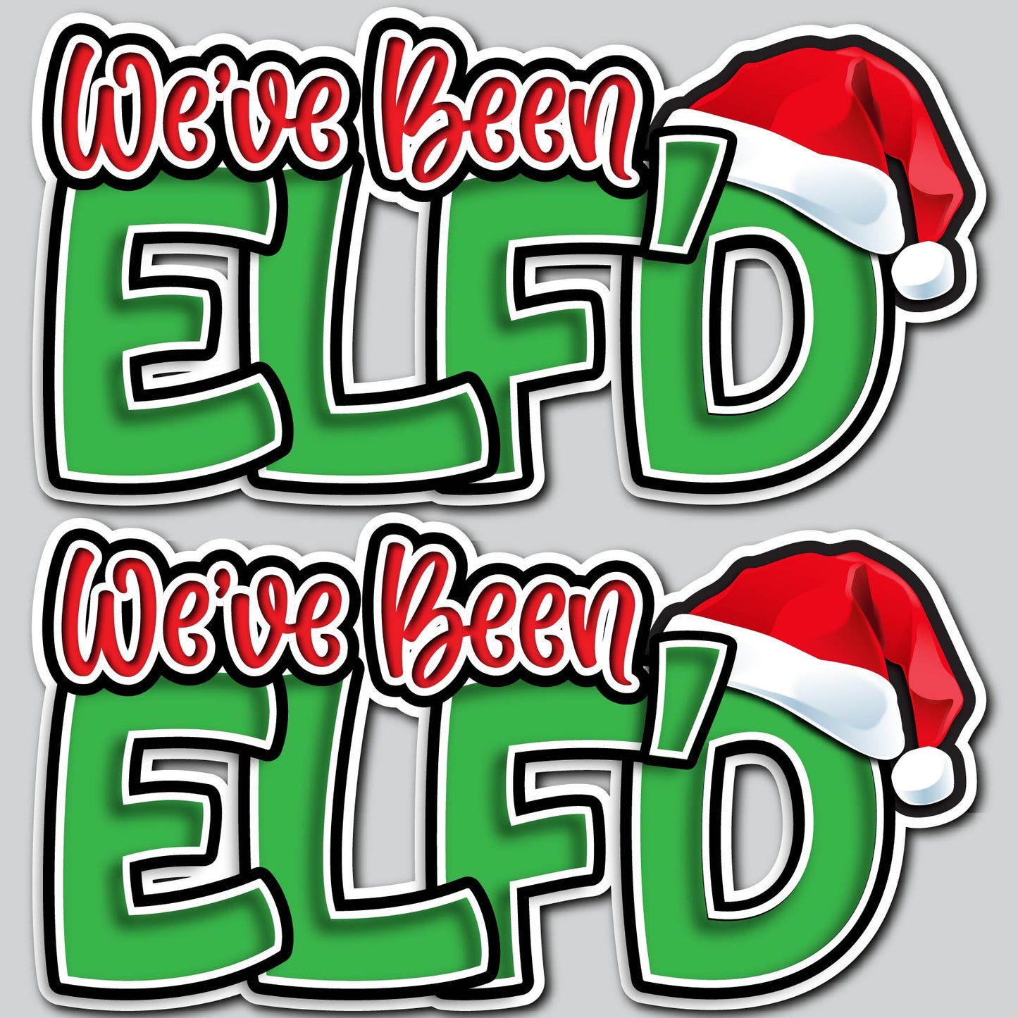 WE'VE BEEN ELF'D PANELS (2)