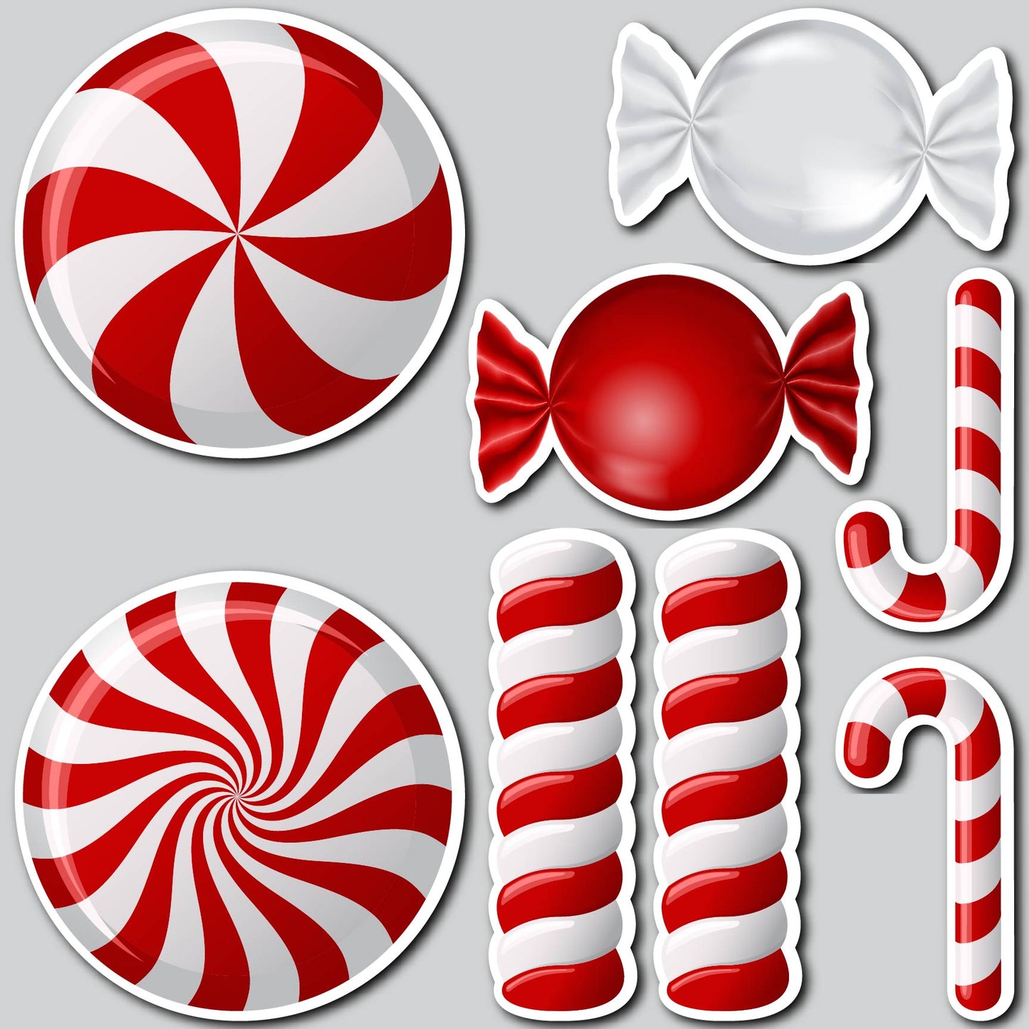 CHRISTMAS CANDY | Yard Card Set