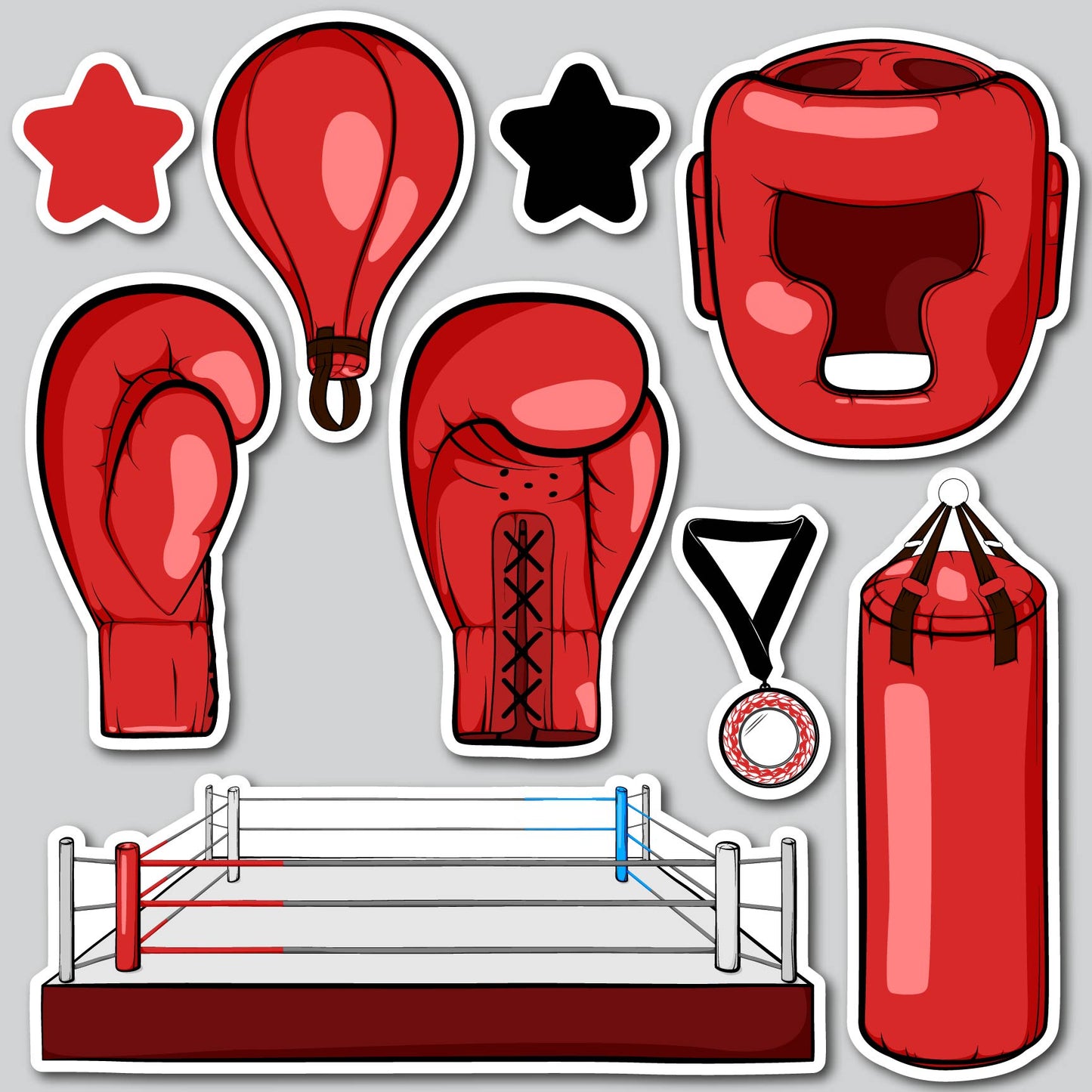 BOXING MATCH | Yard Card Set