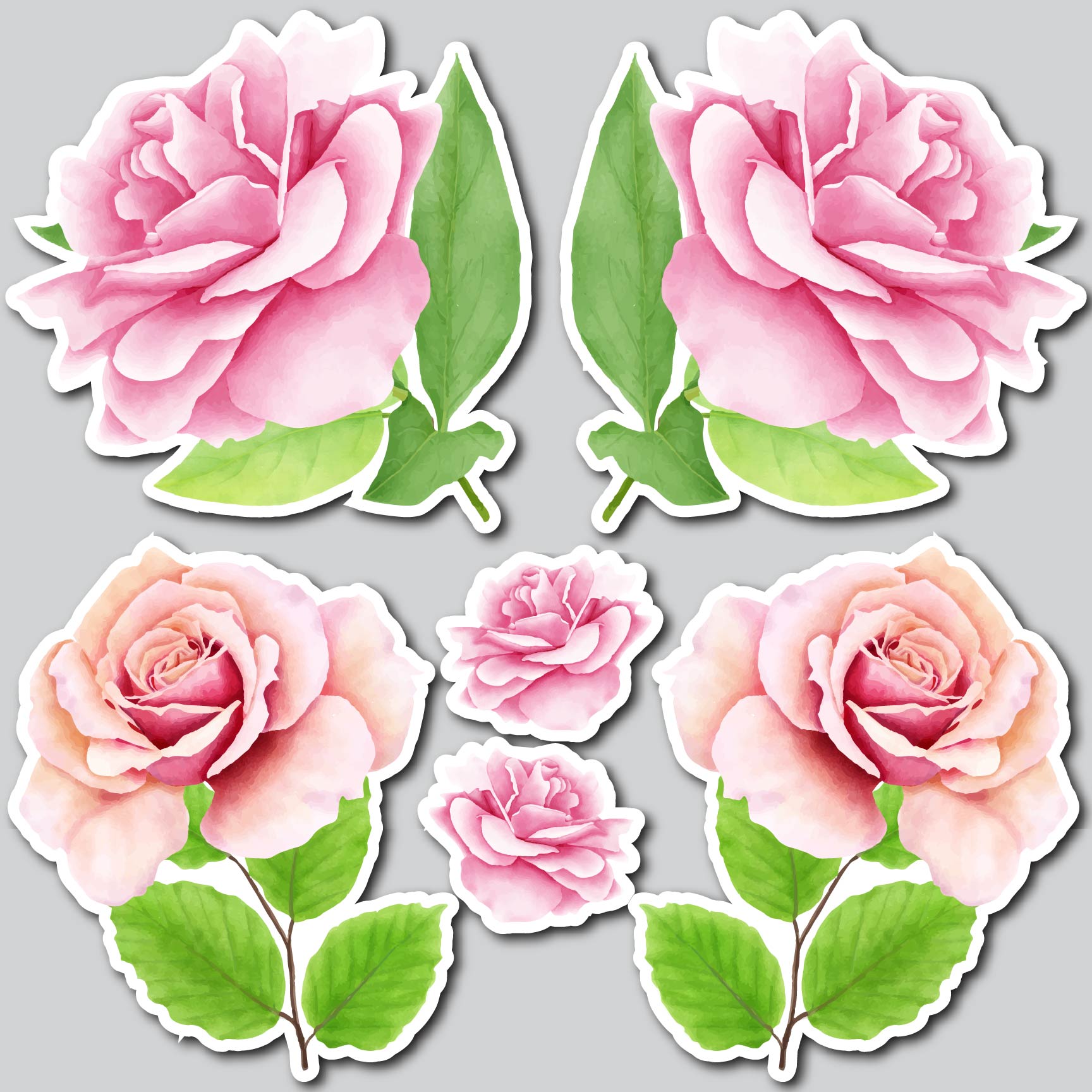 Happy Valentines Day ez Set | Rose | Fillers cheapest Yard Cards - UV High resolution Coroplast printing. HALF SHEET