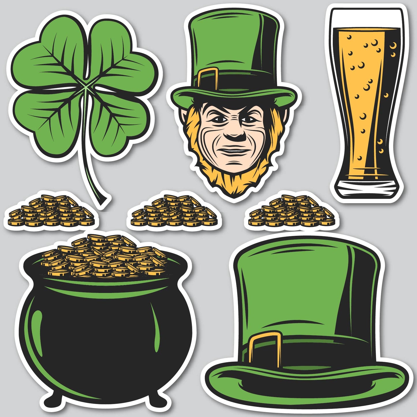 VINTAGE ST. PATRICKS DAY | Yard Card Set